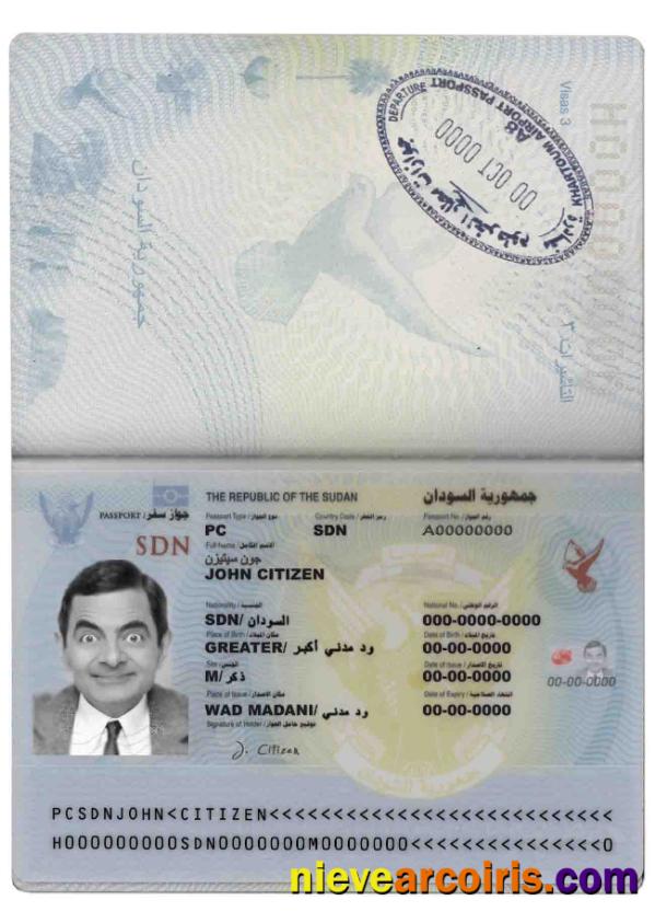Sudan passport